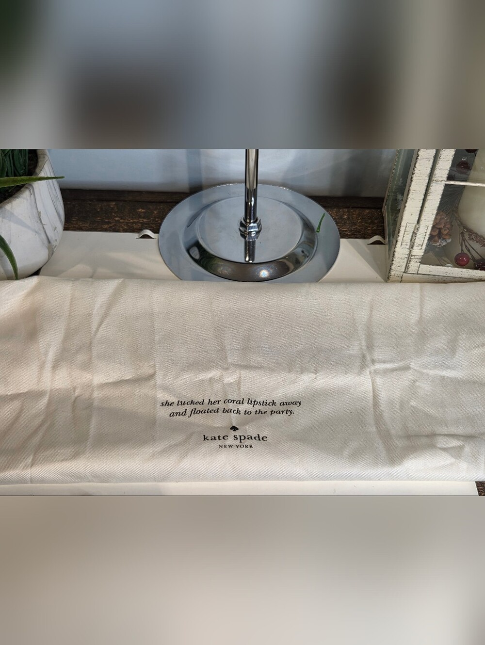Kate Spade Drawstring Dustbag Large